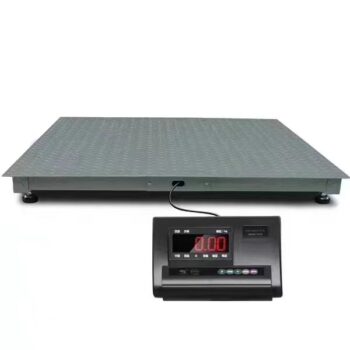 Digitalna vaga do 3000kg - Industrijska platformska vaga 3t – Profesionalna vaga 1,5m x 1,5m (150x150cm) sa baterijom i preciznim merenjem