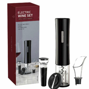 Otvarač za vino – vadičep na baterije 3u1