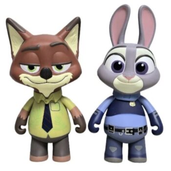 Zootopia igračke Nick i Judy – lisac i policijska zeka