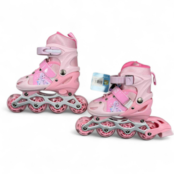 Roleri roze Frozen podesivi 28-33 i 34-38