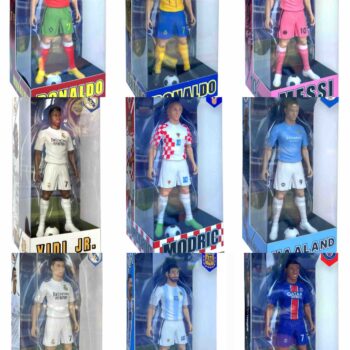 Fudbalske figurice 20cm – Ronaldo, Messi, Neymar, Mbappe, Haaland (izbor modela)
