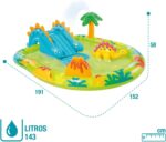 IGRAONICA Dečiji bazen sa toboganom – vodeni park za dvorište (INTEX) LBN - Slika 3