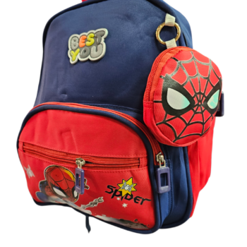 DEČIJI RANAC ZA VRTIĆ – SPIDERMAN | SA DODATNOM TORBICOM