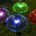 Solarne lampe meduza – set 2 komada, dekorativna LED rasveta za dvorište i baštu - Slika 3