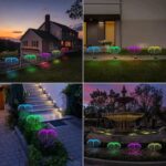 Solarne lampe meduza – set 2 komada, dekorativna LED rasveta za dvorište i baštu - Slika 2