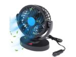 Ventilator za auto 12V – mini ventilator za kabinu sa jakim protokom vazduha - Slika 2