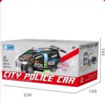 Policijski auto za decu sa svetlom, zvukom i dim efektom – City Police Car LBN26-474 - Slika 2