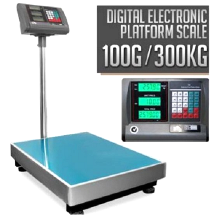 Digitalna vaga do 300 kg sa platformom, stubom i digitalnim displejem