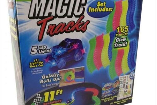 Magična staza od 165 delova sa LED autićem