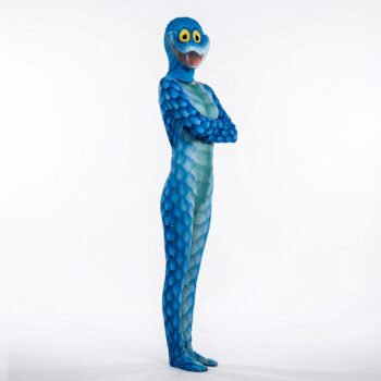 Gary De'Snake kostim plave zmije za decu