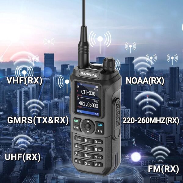 Baofeng UV-21 Pro radio-stanica sa antenom i baterijom