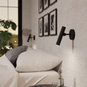 EGLO ALMUDAINA 900907 – zidna lampa, crna, prikaz 2