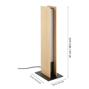 EGLO ANCHORENA-Z 900391 – stona lampa, braon i crna, prikaz 4