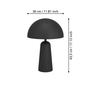 EGLO ARANZOLA 900134 – stona lampa, crna, bela, prikaz 3