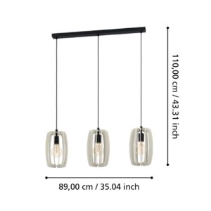 EGLO BAJAZZARA 900503 – visilica, crna, prikaz 5
