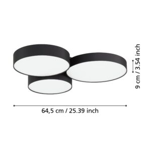 EGLO BARBANO-Z 900853 – plafonjera, crna, prikaz 7