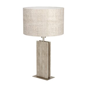 EGLO BELESAR 390408 – stona lampa, boja satenskog nikla, prirodna, glavna fotografija