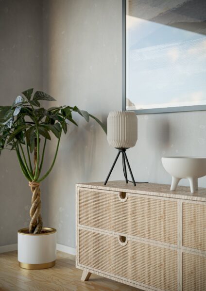 EGLO BELGRAVE 44103 – stona lampa, crna, u enterijeru
