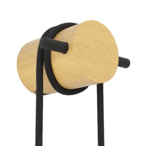 EGLO BUDDON 43898 – zidna lampa, braon i crna, prikaz 4