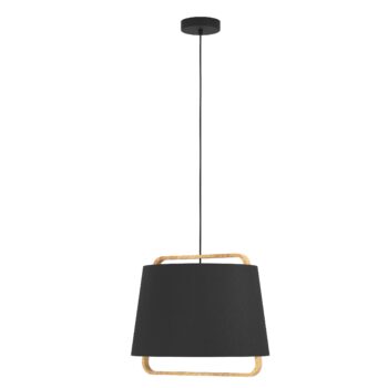 EGLO CAMALOZA 390185 – visilica, crna, braon, glavna fotografija