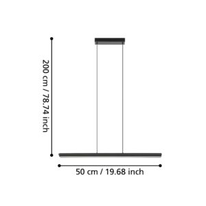 EGLO CAMBULOS 99599 – visilica, crna, prikaz 6