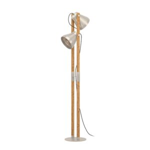 EGLO CAWTON 43954 – podna lampa, boja čelika, rustik braon, glavna fotografija