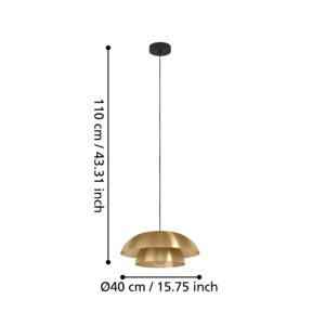 EGLO CENCIARA 900849 – visilica, crna, prikaz 6