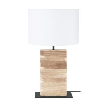 EGLO CONTESSORE 39917 – stona lampa, crna, braon, glavna fotografija