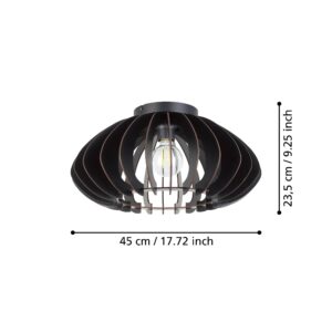 EGLO COSSANO 3 901001 – plafonjera, crna, prikaz 6