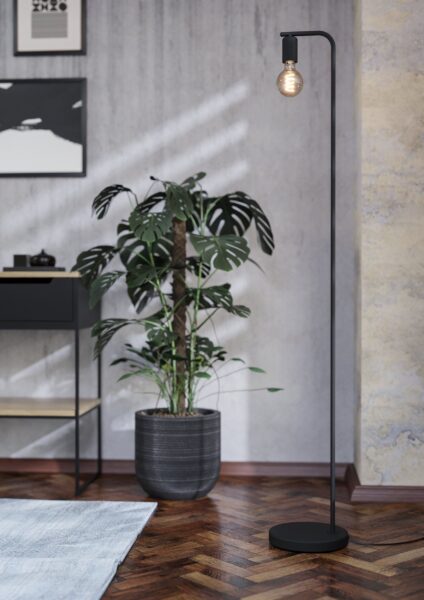 EGLO CRANLEY 1 43791 – podna lampa, crna, prikaz 2