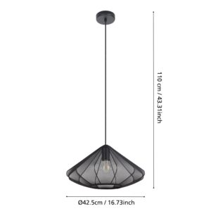EGLO DOLWEN 43995 – visilica, crna, prikaz 6