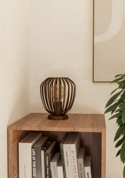EGLO ESPINAL 901099 – stona lampa, bronzana, u enterijeru