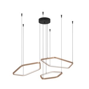 EGLO ESTRELLA 390505 – visilica, bronzana, crna, glavna fotografija