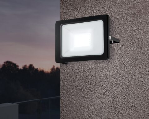 EGLO FAEDO 3 900256 – zidna lampa, crna, ambijentalni prikaz