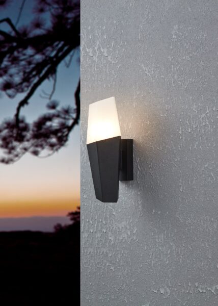 EGLO FARINDOLA 900682 – zidna lampa, crna, ambijentalni prikaz