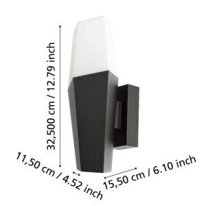 EGLO FARINDOLA 900682 – zidna lampa, crna, prikaz 4