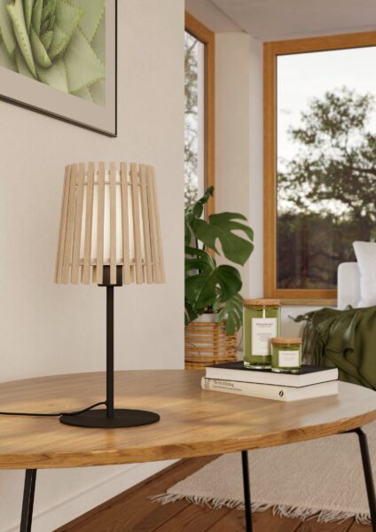 EGLO FATTORIA 900904 – stona lampa, crna, prikaz 2