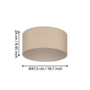 EGLO FENIGLIA 900858 – plafonjera, crna, prikaz 3