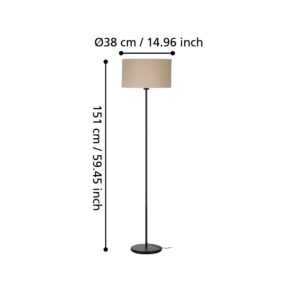 EGLO FENIGLIA 900862 – podna lampa, crna, prikaz 2