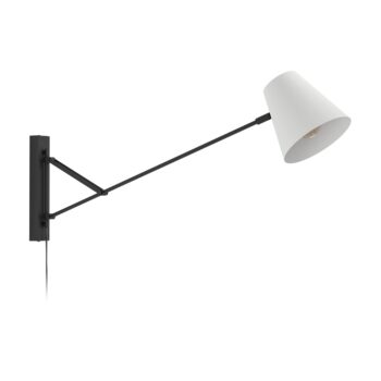 EGLO FORCADET 900865 – zidna lampa, crna, siva, glavna fotografija