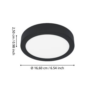 EGLO FUEVA 6 901324 – nadgradna svetiljka, crna, prikaz 7