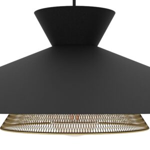 EGLO GRIZEDALE 43885 – visilica, crna, boja mesinga, prikaz 4