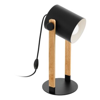 EGLO HORNWOOD 43519 – stona lampa, visina 42 cm, prekidač na kablu