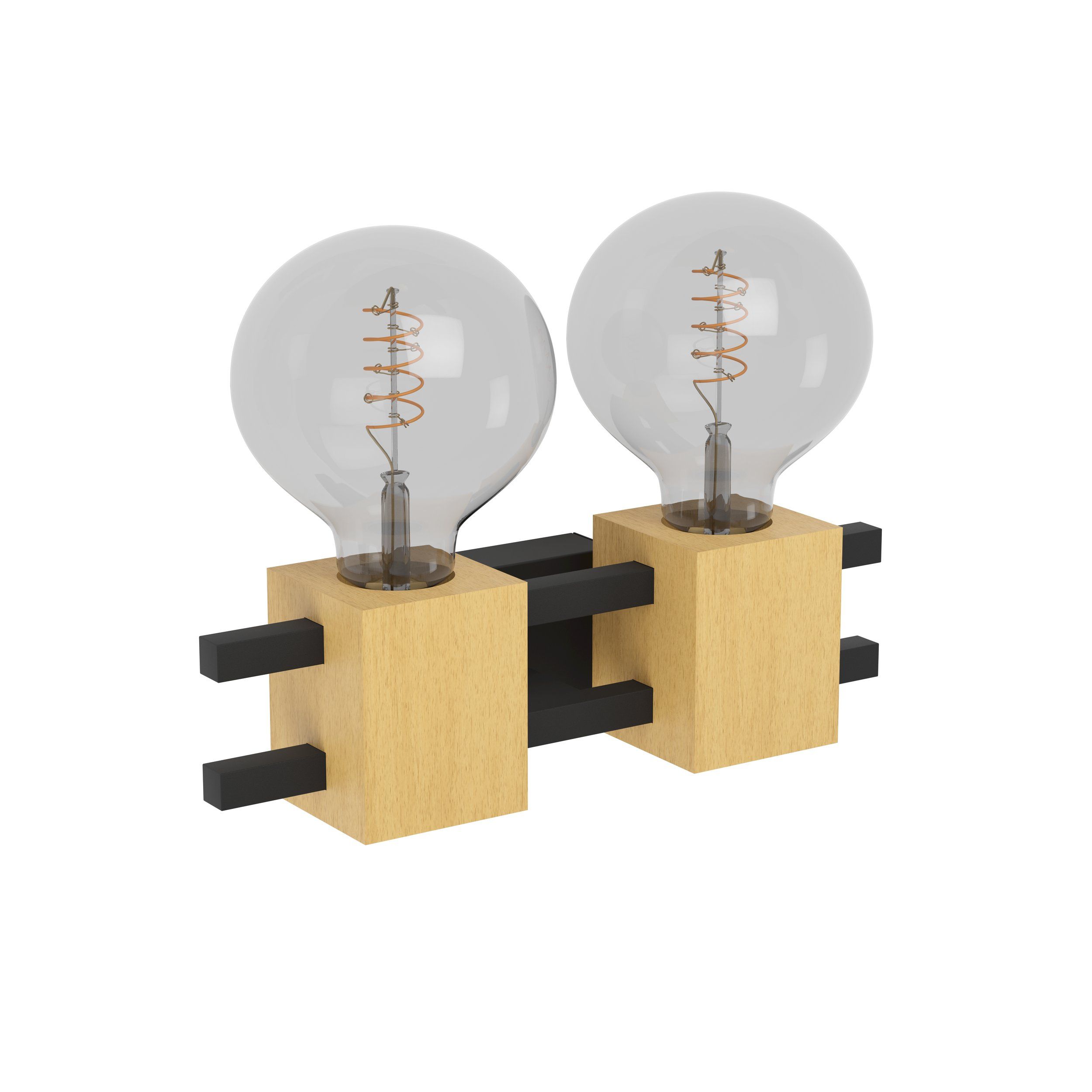 EGLO LEVANTARA 390192 – zidna lampa, crna, braon, glavna fotografija EGLO LEVANTARA 390192 – zidna lampa, crna, braon, glavna fotografija