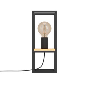 EGLO LIBERTAD 99797 – stona lampa, crna, braon, prikaz 3