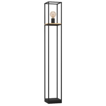 EGLO LIBERTAD 99798 – podna lampa, crna, braon, glavna fotografija