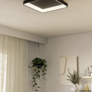 EGLO LORETELLO 901252 – zidno-plafonska svetiljka, crna, prikaz 2