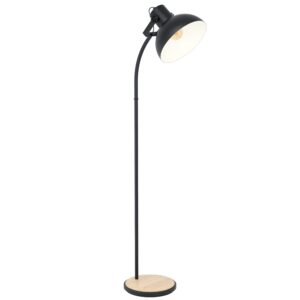 EGLO LUBENHAM 44059 – podna lampa, crna, braon, glavna fotografija