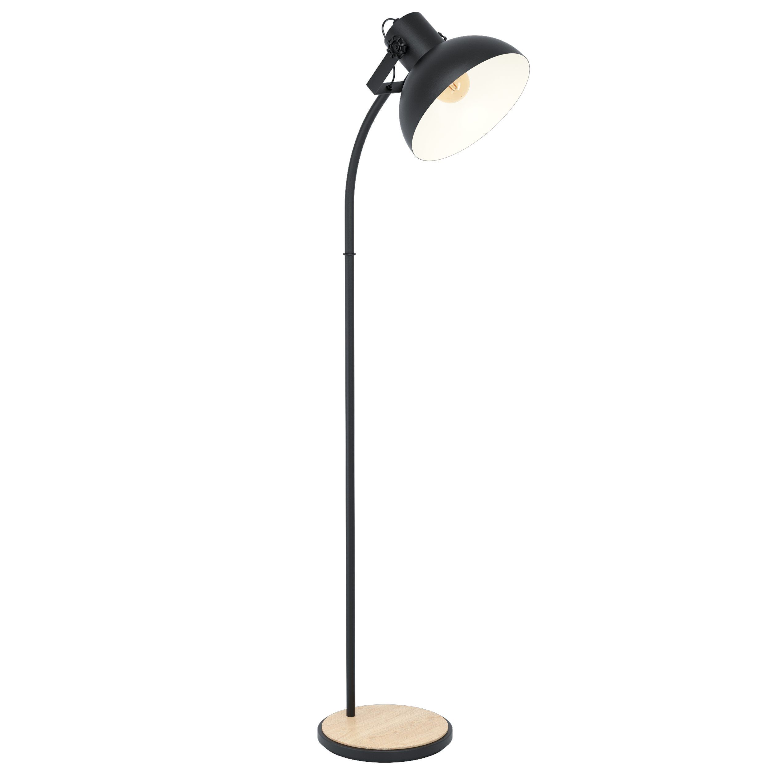 EGLO LUBENHAM 44059 – podna lampa, crna, braon, glavna fotografija EGLO LUBENHAM 44059 – podna lampa, crna, braon, glavna fotografija