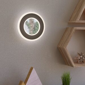 EGLO MACCHIONI 901237 – zidna lampa, crna, bela, prikaz 2